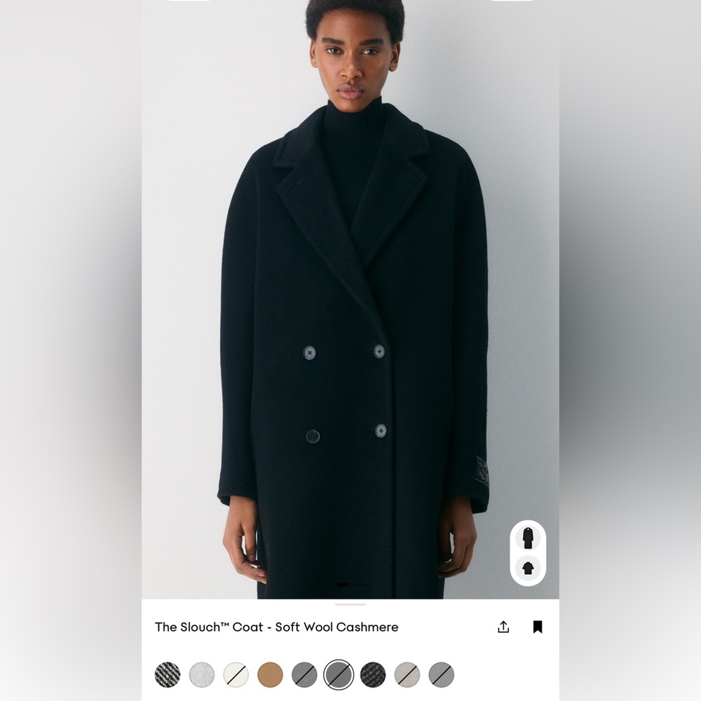 Aritzia Slouch Coat - Size XS Never Worn, Sold Out Online